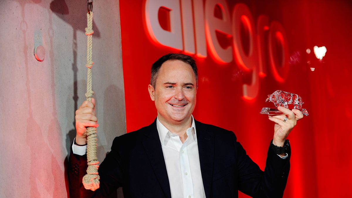 Prezes Allegro Francois Nuyts ma za sobą ważny dzień.