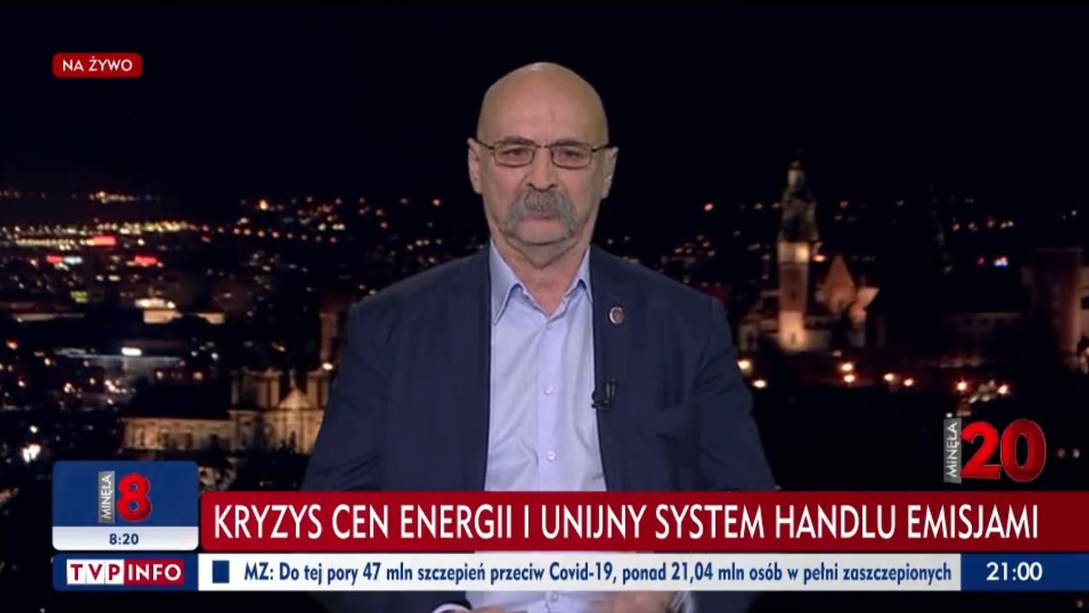 Bogdan Pęk jest chętnie zapraszanym gościem w TVP Info
