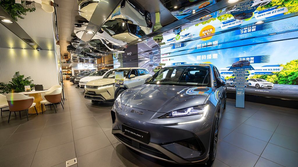 BYD podbija rynek aut elektrycznych
