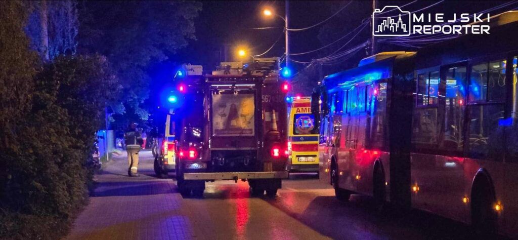 fot. Informacje na Gorąco Powiat Piaseczyński. Poważny wypadek pod Warszawą