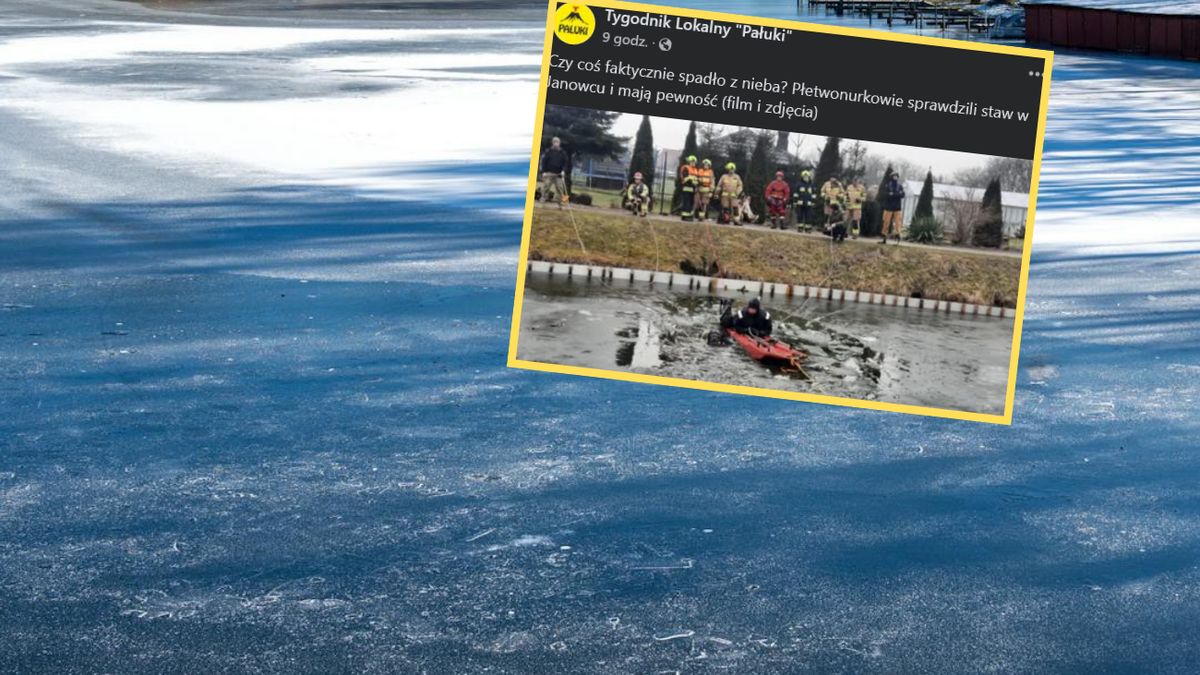 Kontrterroryści z Bydgoszczy przeczesali staw w Janowcu Wielkopolskim 