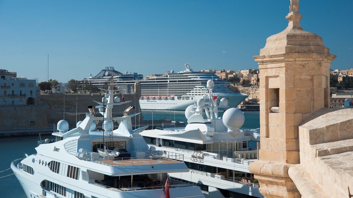 La Valletta na Malcie. Kraj ten niedawno zawiesił program wydawania paszportów Rosjanom i Białorusinom