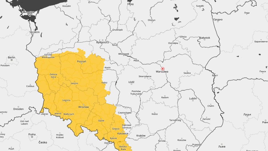 Ostrzeżenia IMGW. Burze i gradobicia nad Polską