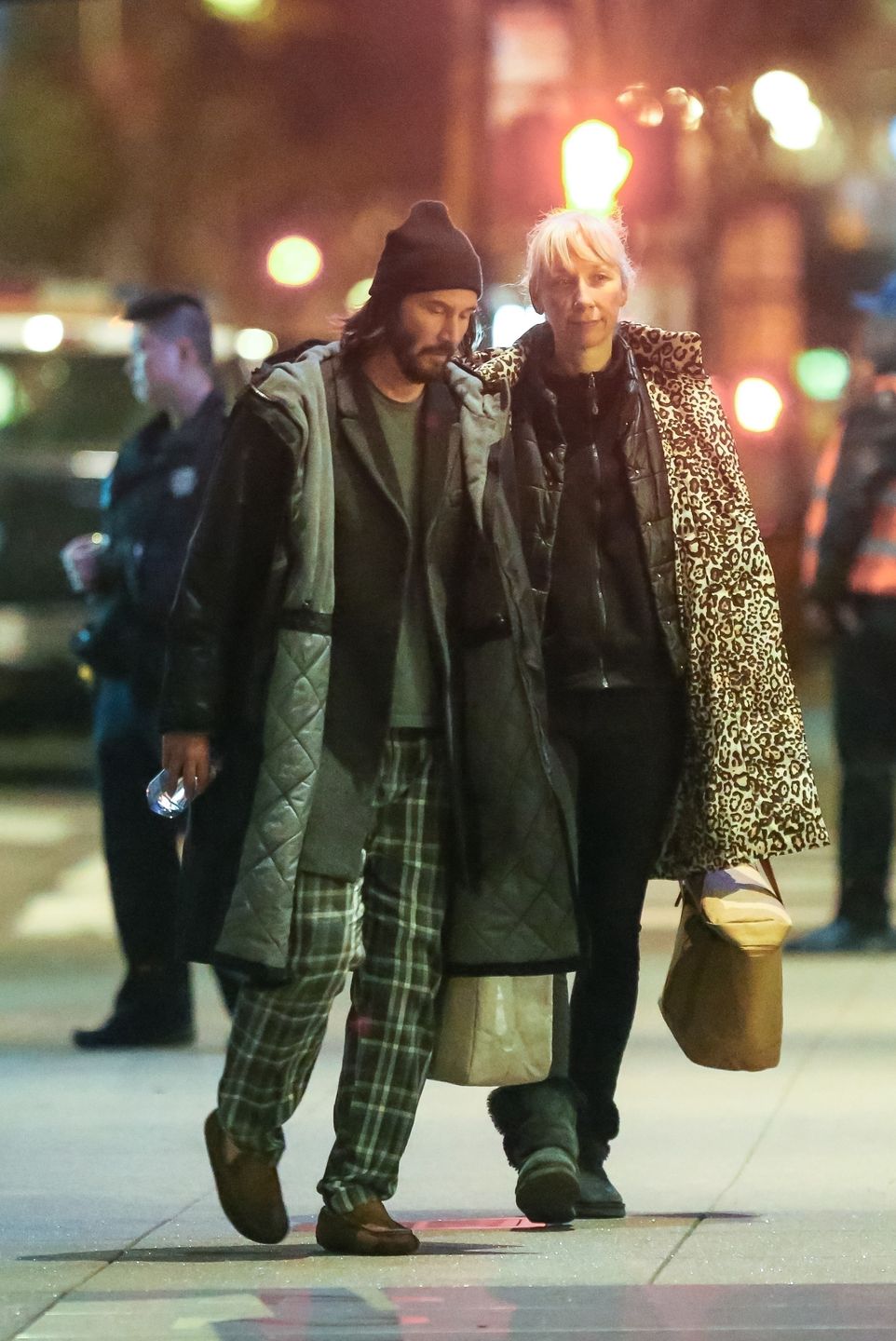 Keanu Reeves i Alexandra Grant