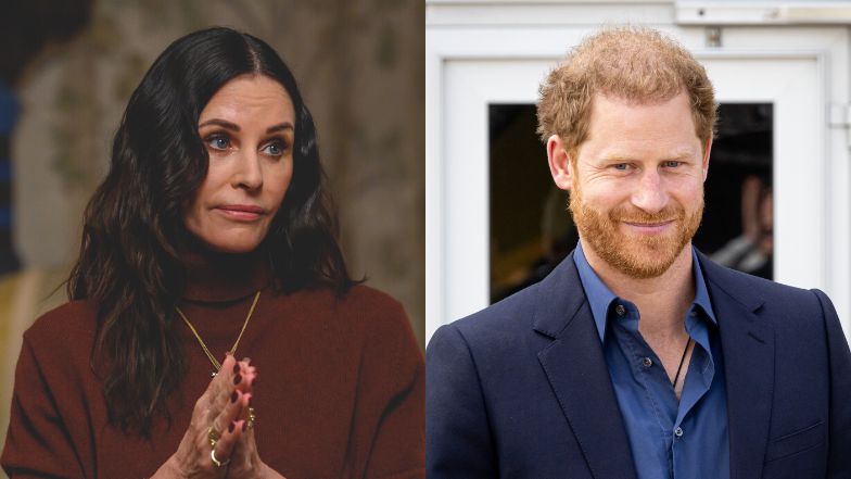 Courteney Cox zarzuca księciu Harry'emu kłamstwo