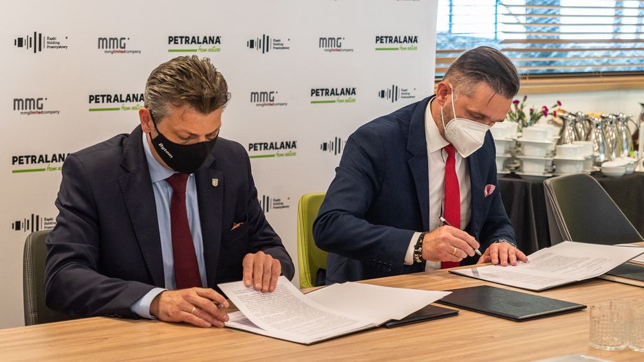 Śląskie. List intencyjny podpisali prezydent Bytomia Mariusz Wołosz i Rafał Szostok, prezes MMG.