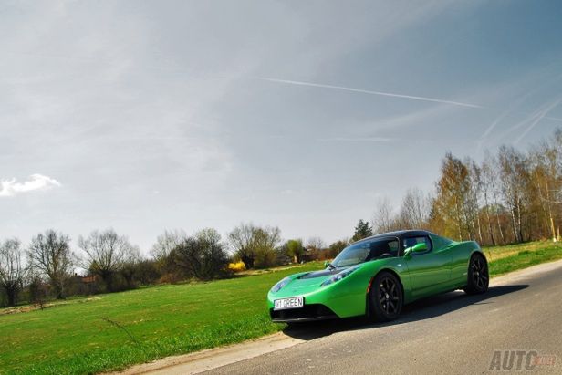 Tesla Roadster Sport - zielono mi [test autokult.pl]