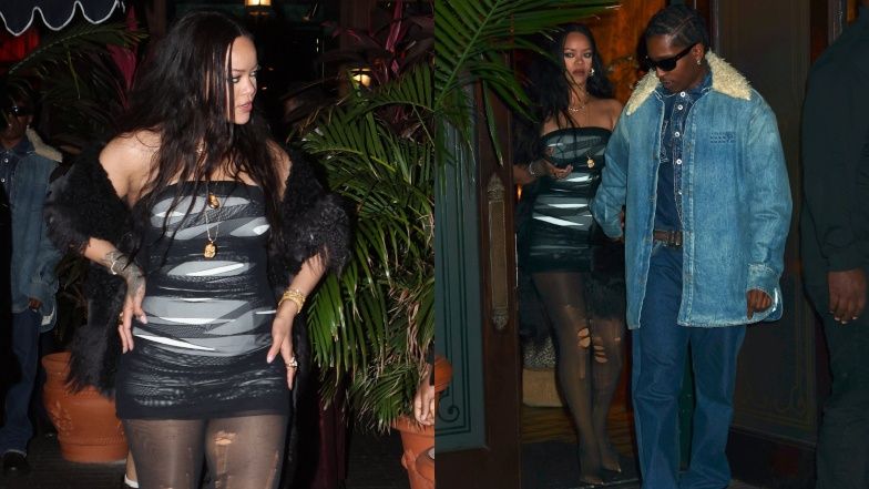 Rihanna i A$AP Rocky w drodze na wystawę
