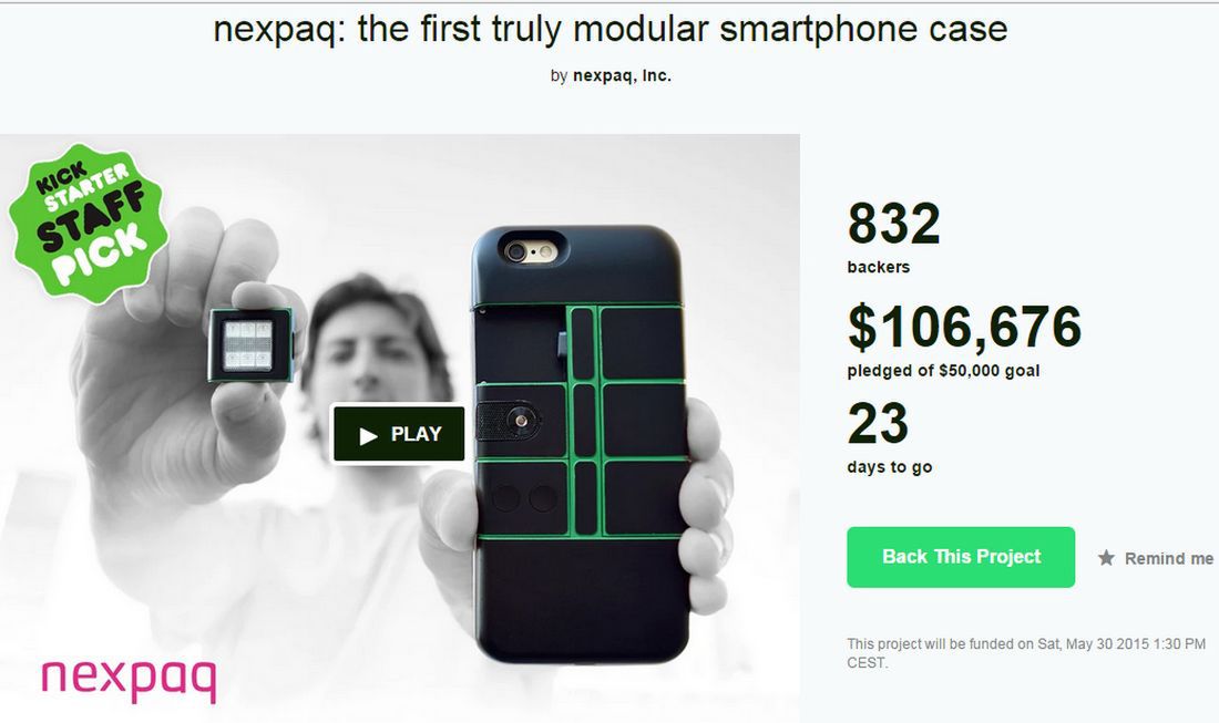 Modułowy iPhone 6 i Galaxy S6: flagowce jak projekt Ara. Z etui Nexpaq to naprawdę możliwe! 4