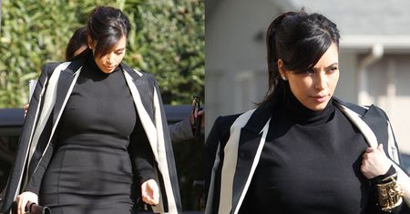 Ciążowy brzuszek Kim Kardashian!