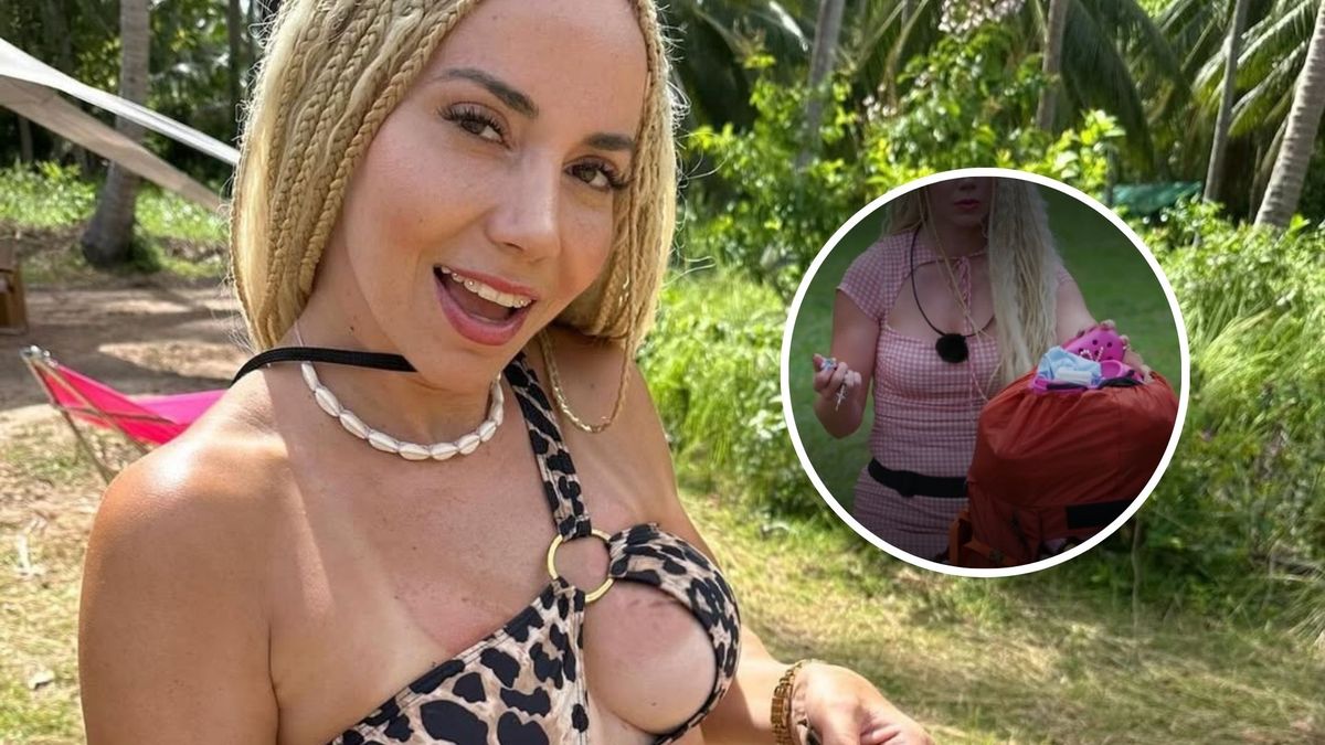 Marianna Schreiber spakowała do dżungli niezwykły przedmiot 