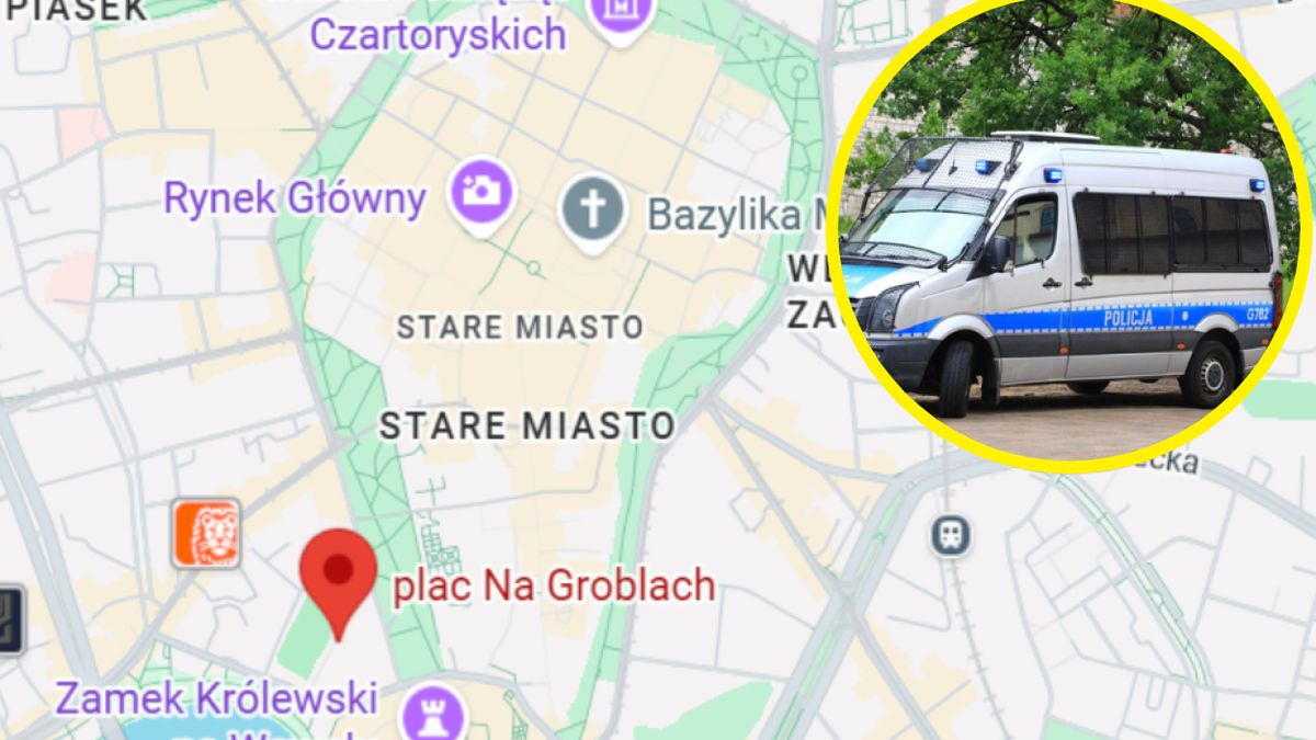 Do brutalnego pobicia doszło w centrum Krakowa