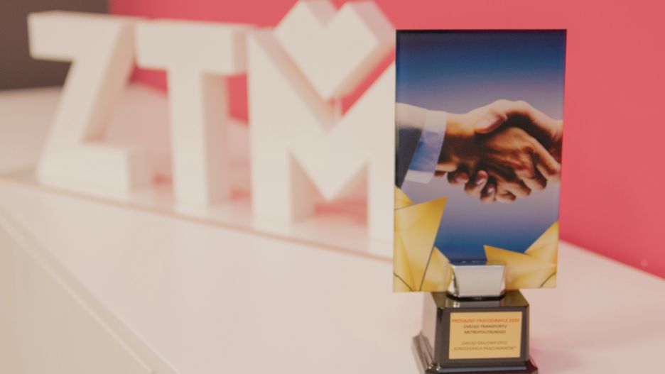 Śląskie. Zarząd Transportu Metropolitalnego otrzymał statuetkę Przyjaznego Pracodawcy 2020.