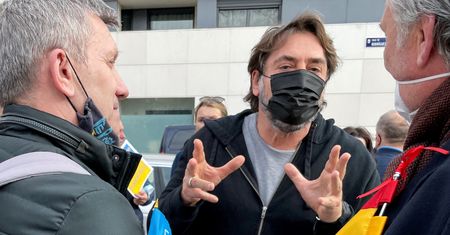 Javier Bardem solidaryzuje się z Ukrainą. Protestował przeciwko agresji Rosji