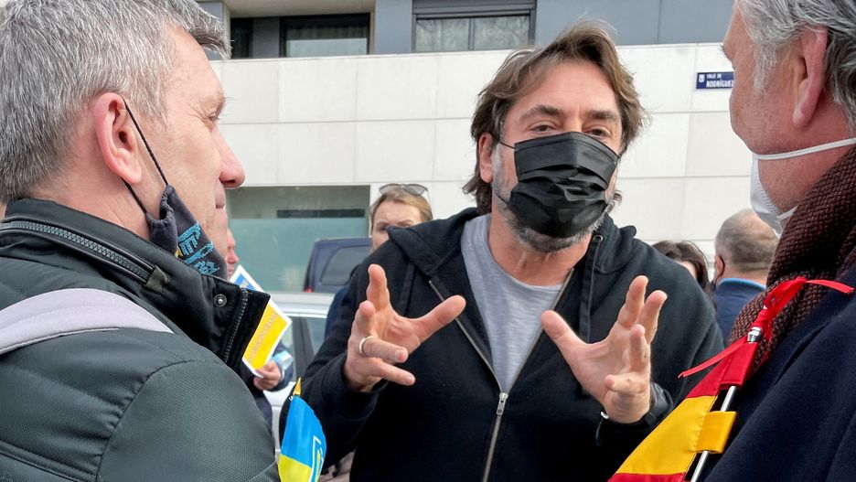 Javier Bardem protestował przeciwko rosyjskiej agresji na Ukrainę