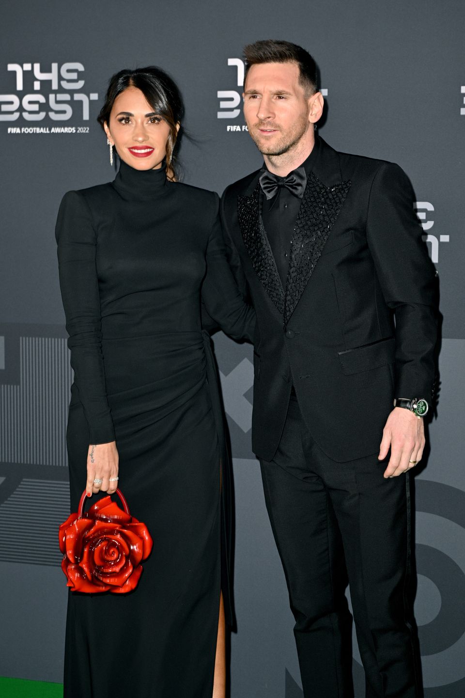 Antonella Roccuzzo i Leo Messi razem na gali