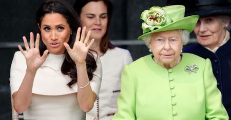 Meghan Markle chciała skraść królowej show. Elżbieta II ustawiła ją do pionu