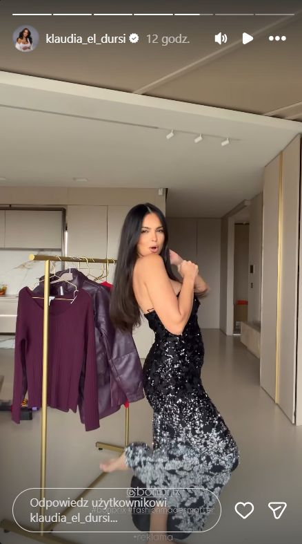 Klaudia El Dursi w obłędnej kreacji na wieczór