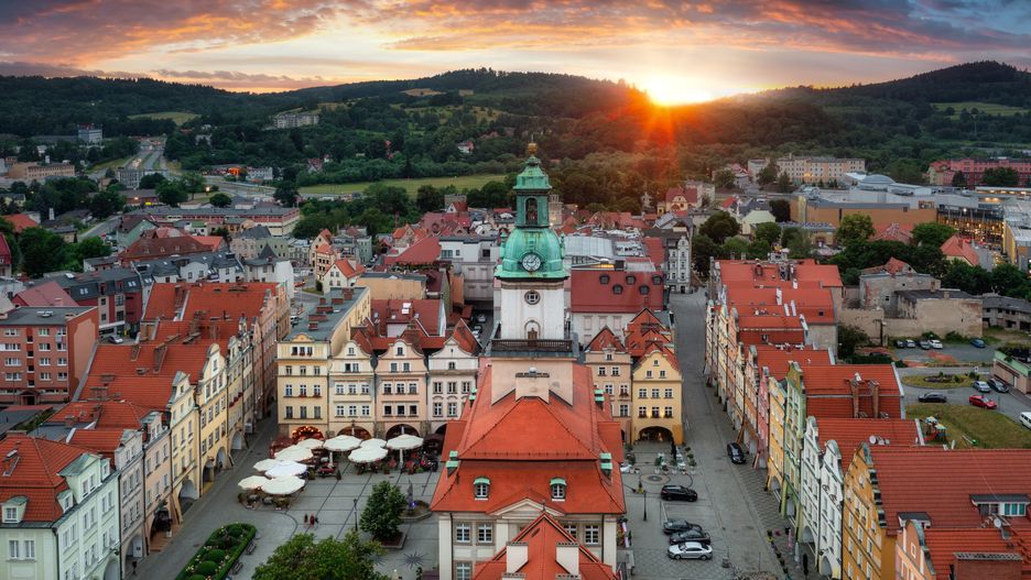 Jelenia Góra zachwyca położeniem
