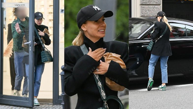 Izabela Janachowska wybrała się do salonu optycznego