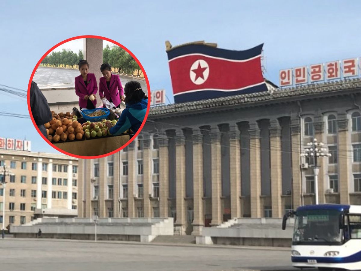 This is what life looks like in North Korea. A tourist took photos.