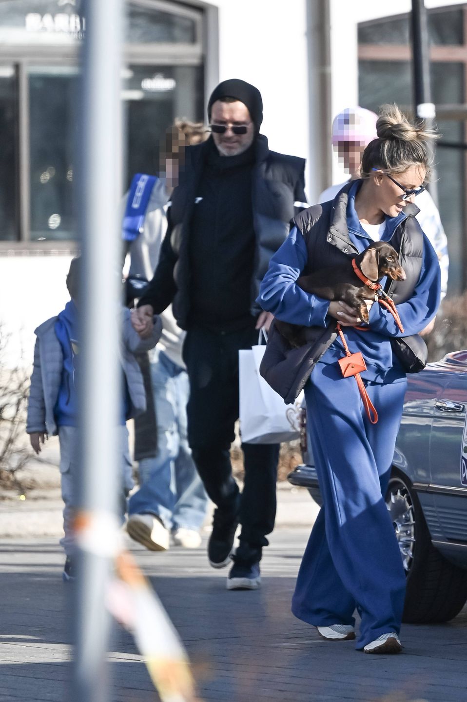 Majdanowie wybrali się z dziećmi do restauracji