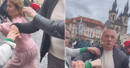 Szokujące sceny w Pradze. Rosjanie zaatakowali wolontariuszy