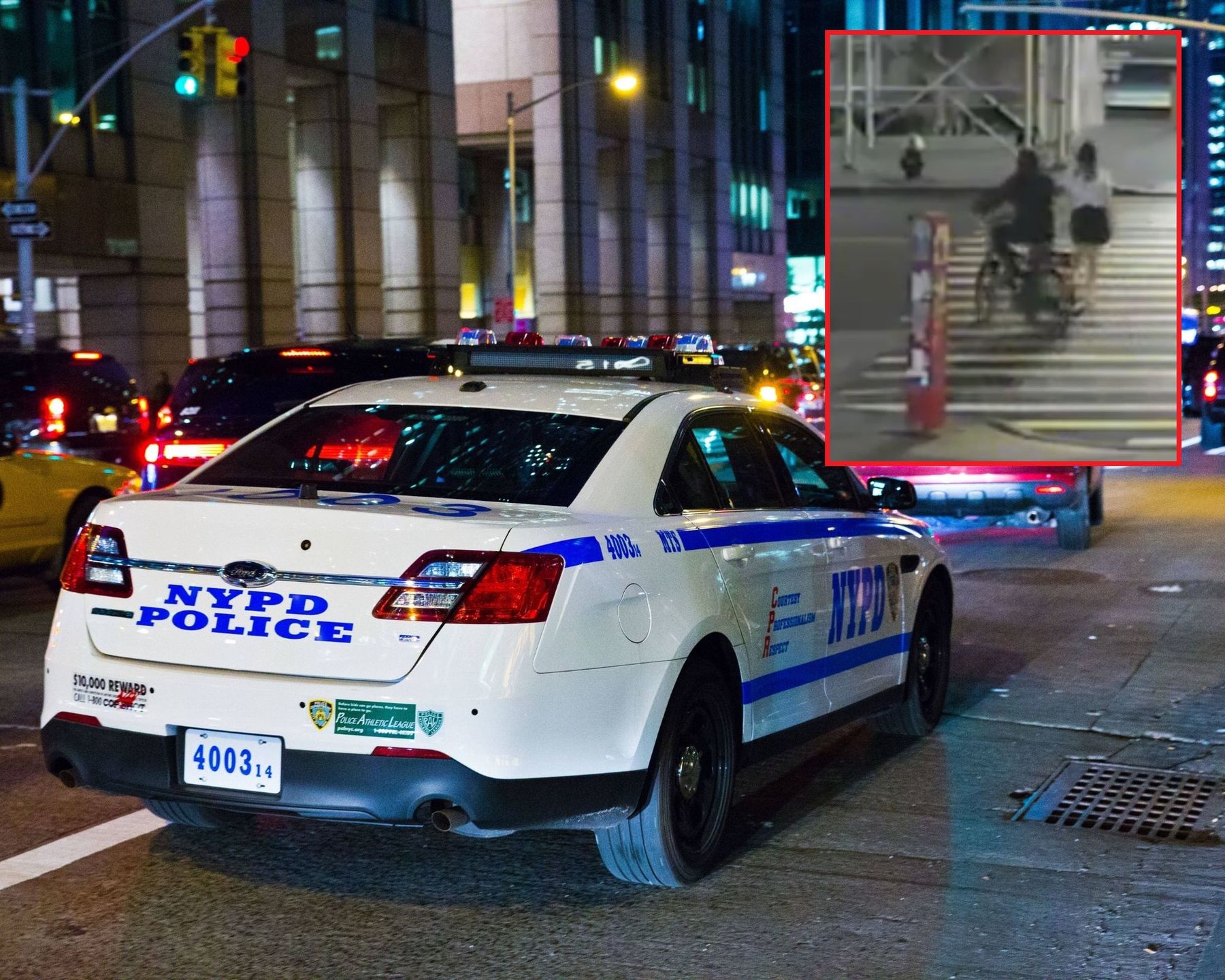 NYPD mówią o zboczeńcu grasującym na rowerze elektrycznym