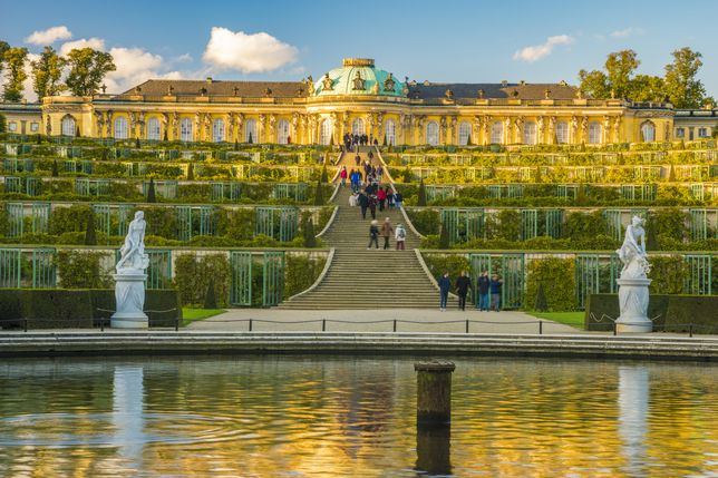 Pałac z parku Sanssouci 