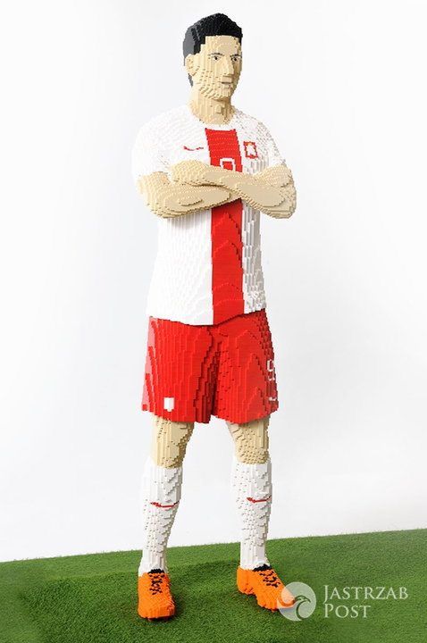 Robert Lewandowski jako figura Lego