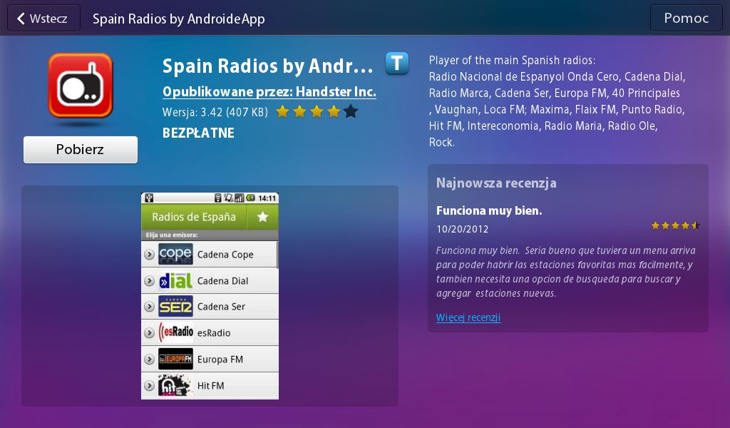 Diabeł, PlayBook i szczegóły, czyli jak działają androidowe aplikacje na tablecie RIM 2