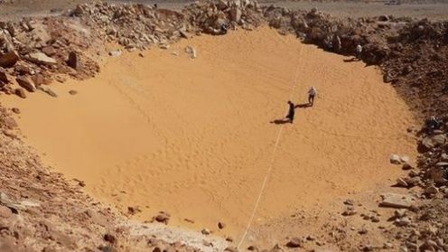 Najlepiej zachowany krater odkryty dzięki Google Earth 1