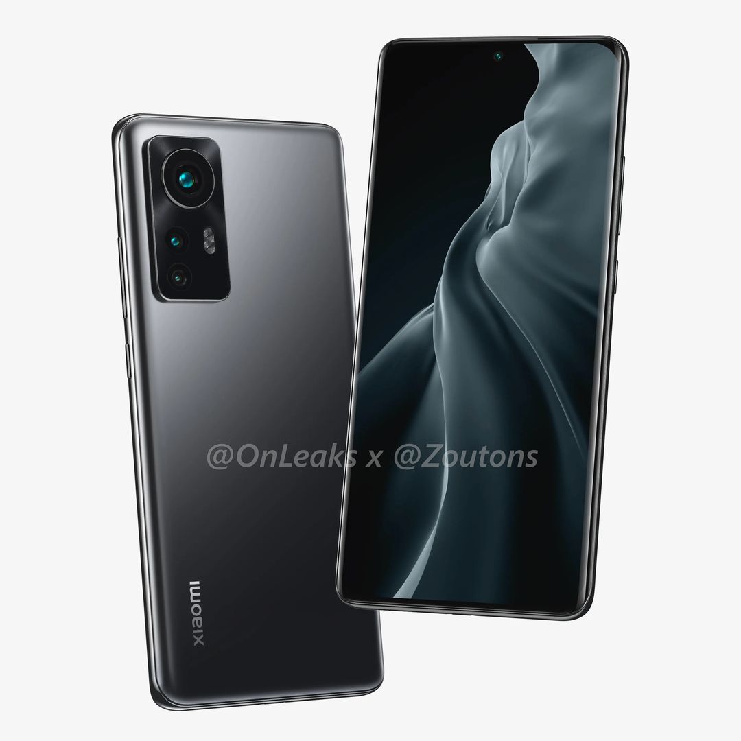 Xiaomi 12: wizualizacja na podstawie przecieków