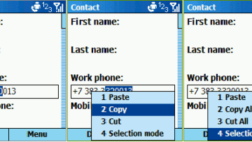 Schowek dla Windows Mobile 1