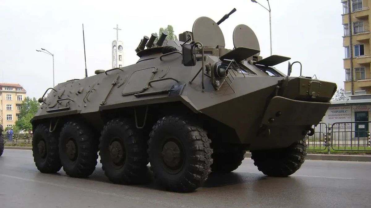 Bułgarski transporter opancerzony BTR-60