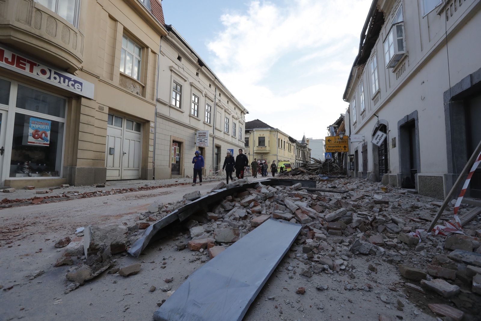 chorwacja trzesienie ziemi 