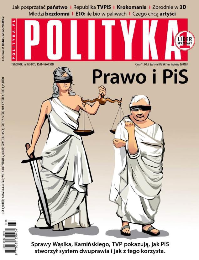 Okładka tygodnika Polityka
