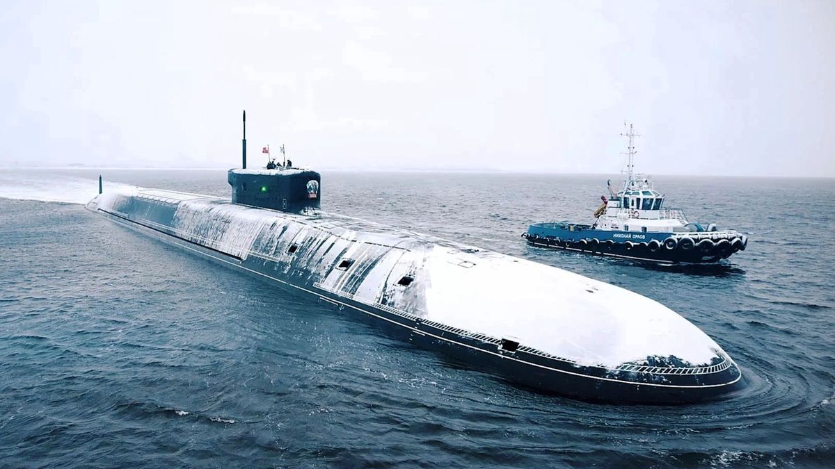 Rosyjski okręt podwodny, zdjęcie poglądowe