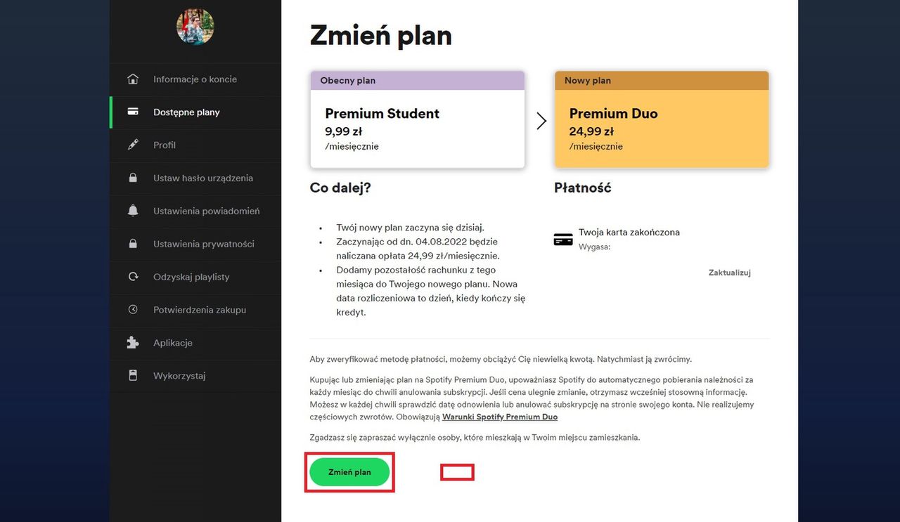 Jak zmienić plan na Spotify? Tłumaczymy!