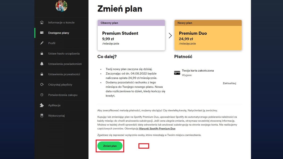 Jak zmienić plan na Spotify? Tłumaczymy!