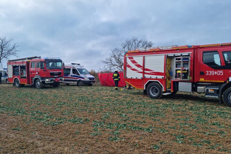 Tragiczny wypadek na działce w Maszkach pod Lublinem