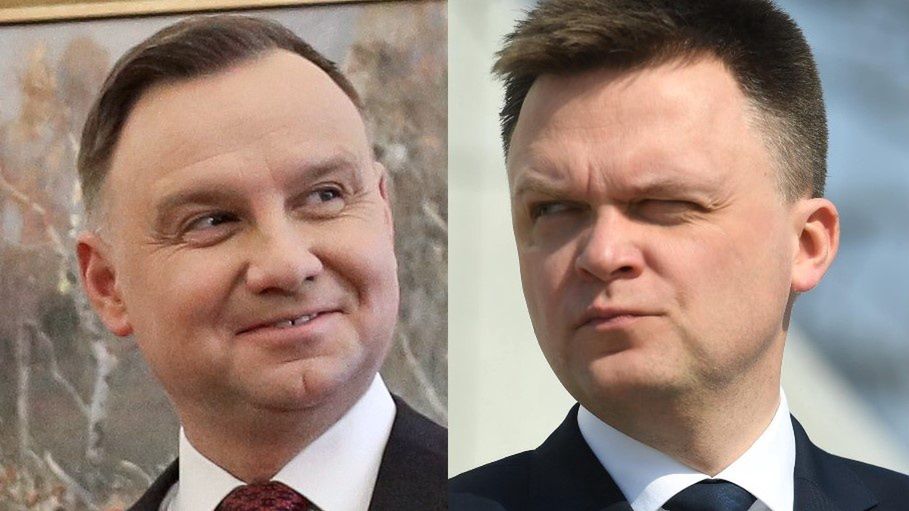 Andrzej Duda kontra Szymon Hołownia? Do takiego pojedynku wezwał szef sztabu prezydenta