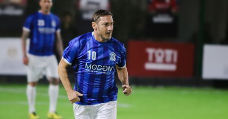 Francesco Totti w Moskwie. Dostał honorarium z "sześcioma zerami"