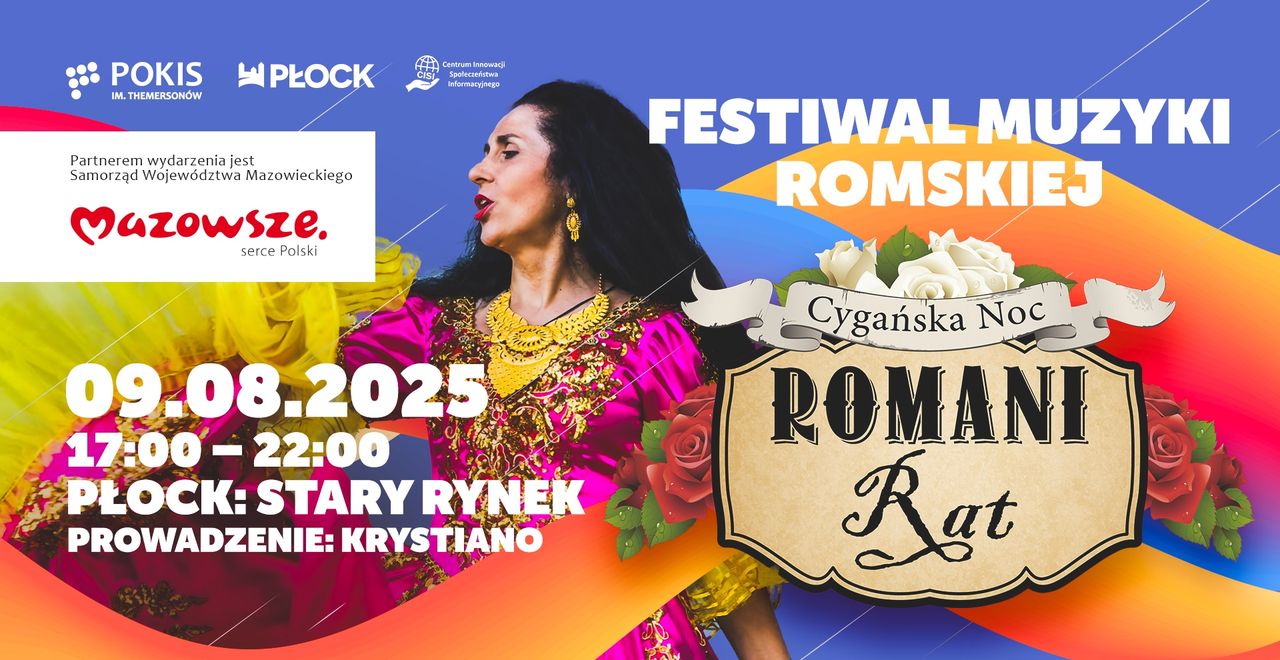 Cygańska Noc 2025. Romani Rat powraca na płocką Starówkę