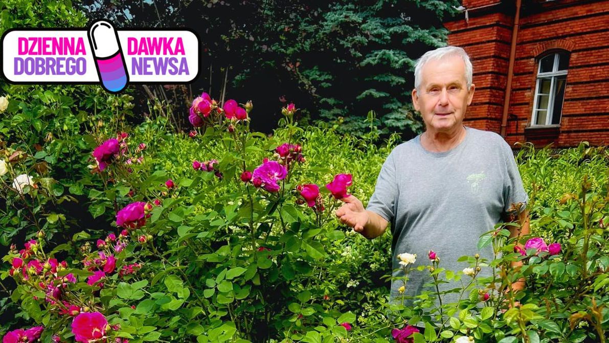 Internauci zachwyceni panem Julianem. Tak portier dba o szpitaln