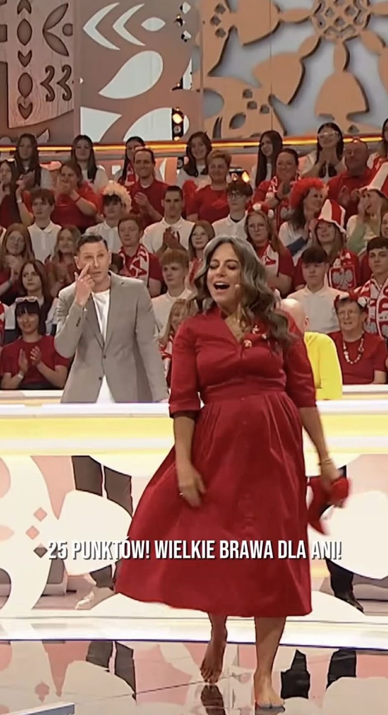 Anna Mucha w "Kocham Cię, Polsko!"