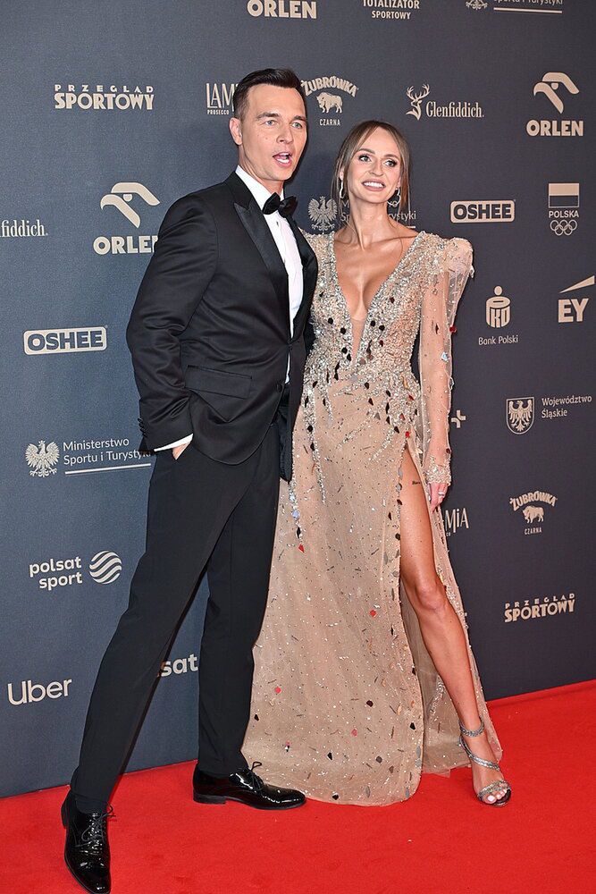 Jerzy i Patrycja Mielewscy podczas Gali Mistrzów Sportu 2024