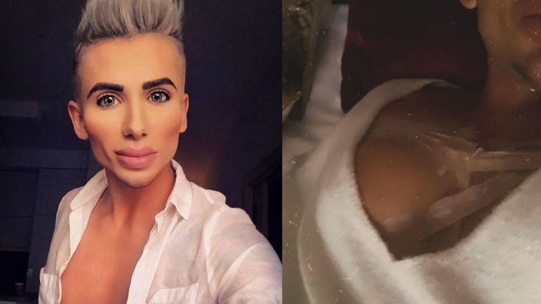 Polski "Żywy Ken" eksponuje klatę