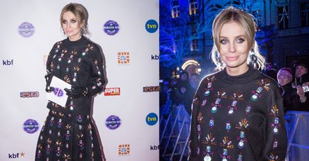 Sylwestrowa kreacja Szulim! "Prezesowa" na bogato (ZDJĘCIA)