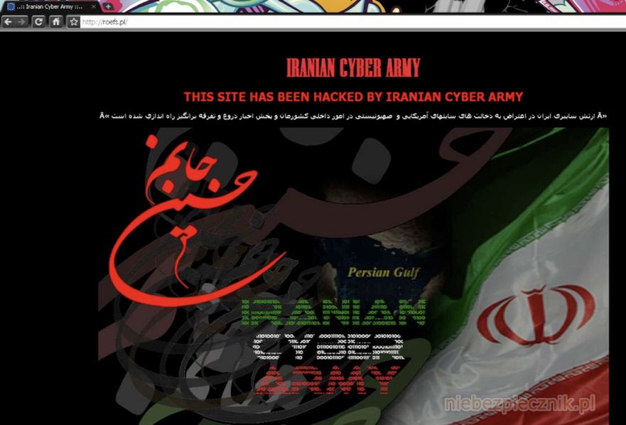 Irańscy hakerzy wykradli dane z polskiego serwera rządowego?